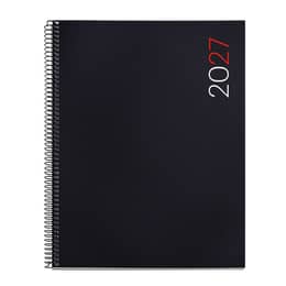 Miquelrius - Agenda 2027, Día por Página A4+, Español, Negro